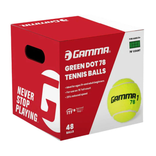 Gamma Green Dot 78 Tennis balls