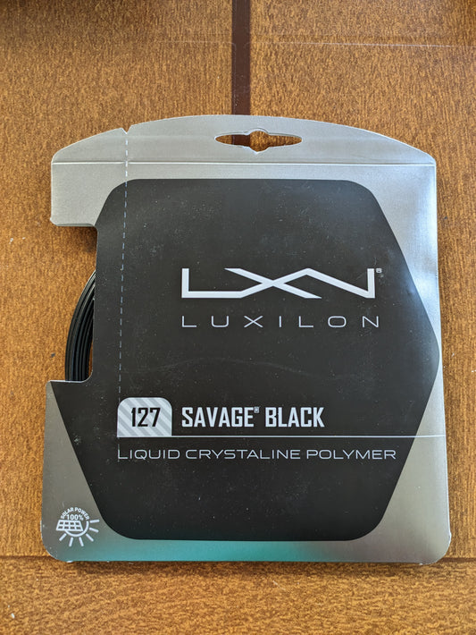 Luxilon Savage Black set