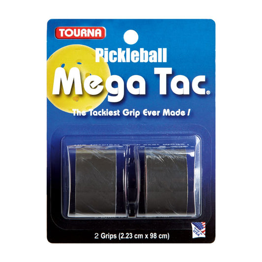Tourna Pickleball Mega Tac (Black) x2 Overgrip