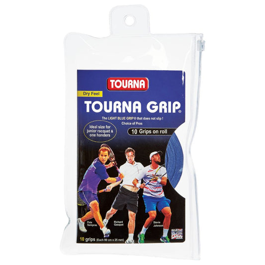 Tourna Blue - Tour Pack, 10 grips on roll overgrip