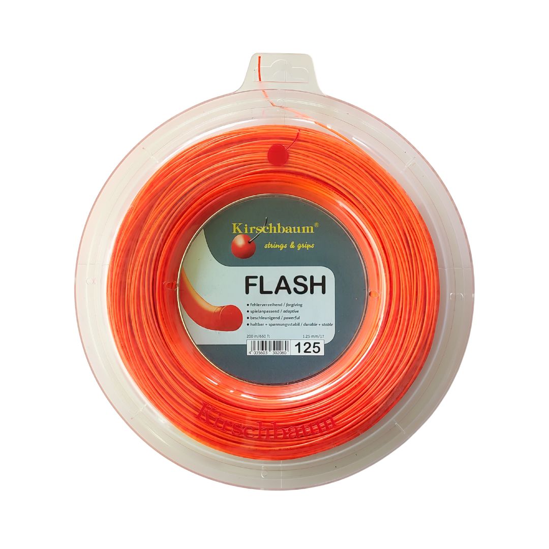 Kirschbaum Flash ORANGE Angelschnur - 125m 1.25mm