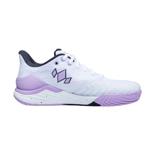 Diadem Court Burst Women White/Purple