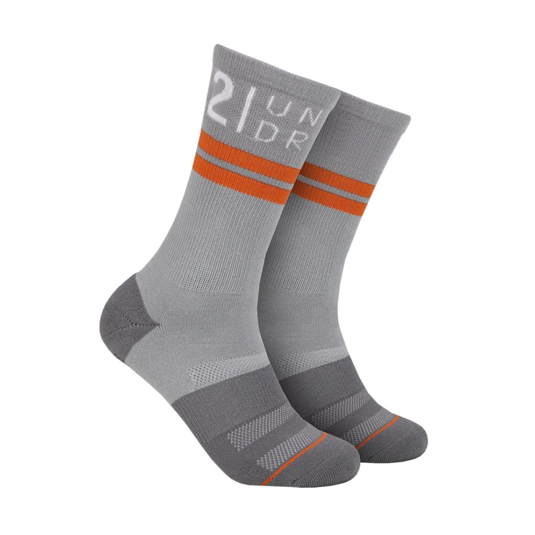 2UNDR Sport Crew Sock Grey