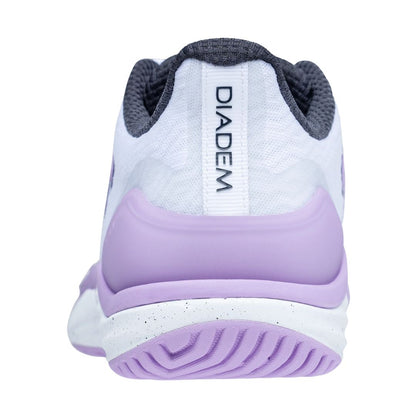 Diadem Court Burst Women White/Purple