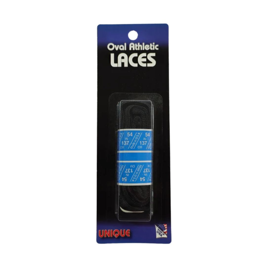Oval Athletic Laces 54 in | 137 cm Black