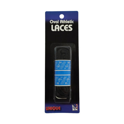 Oval Athletic Laces 54 in | 137 cm Black