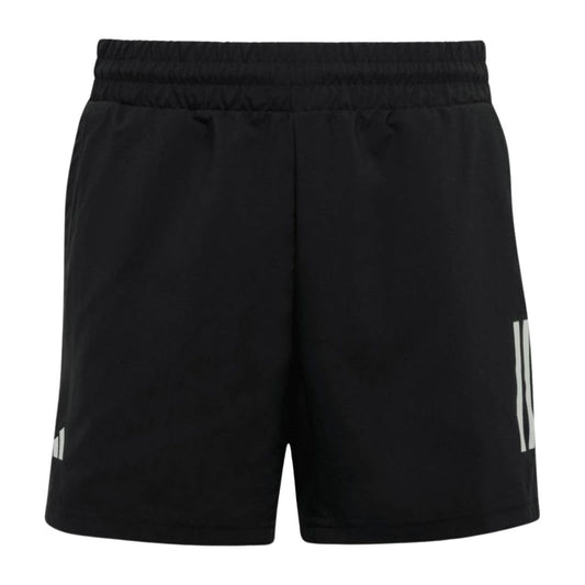 Adidas Boys Club 3 Stripe Short Black
