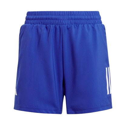 Adidas Boys Club 3 Stripe Short Lucid Blue