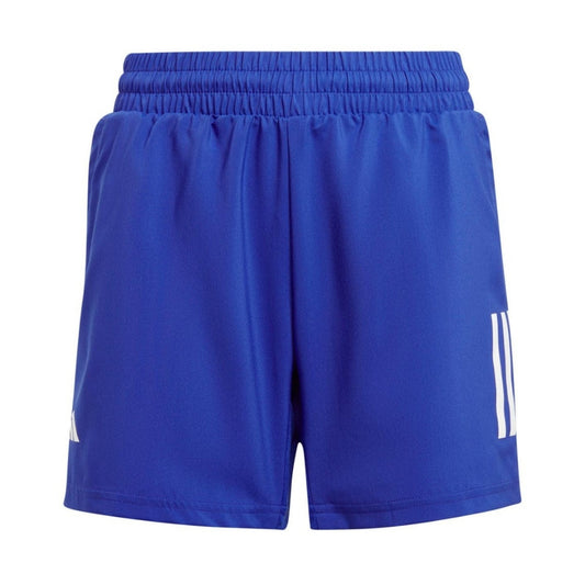 Adidas Boys Club 3 Stripe Short Lucid Blue