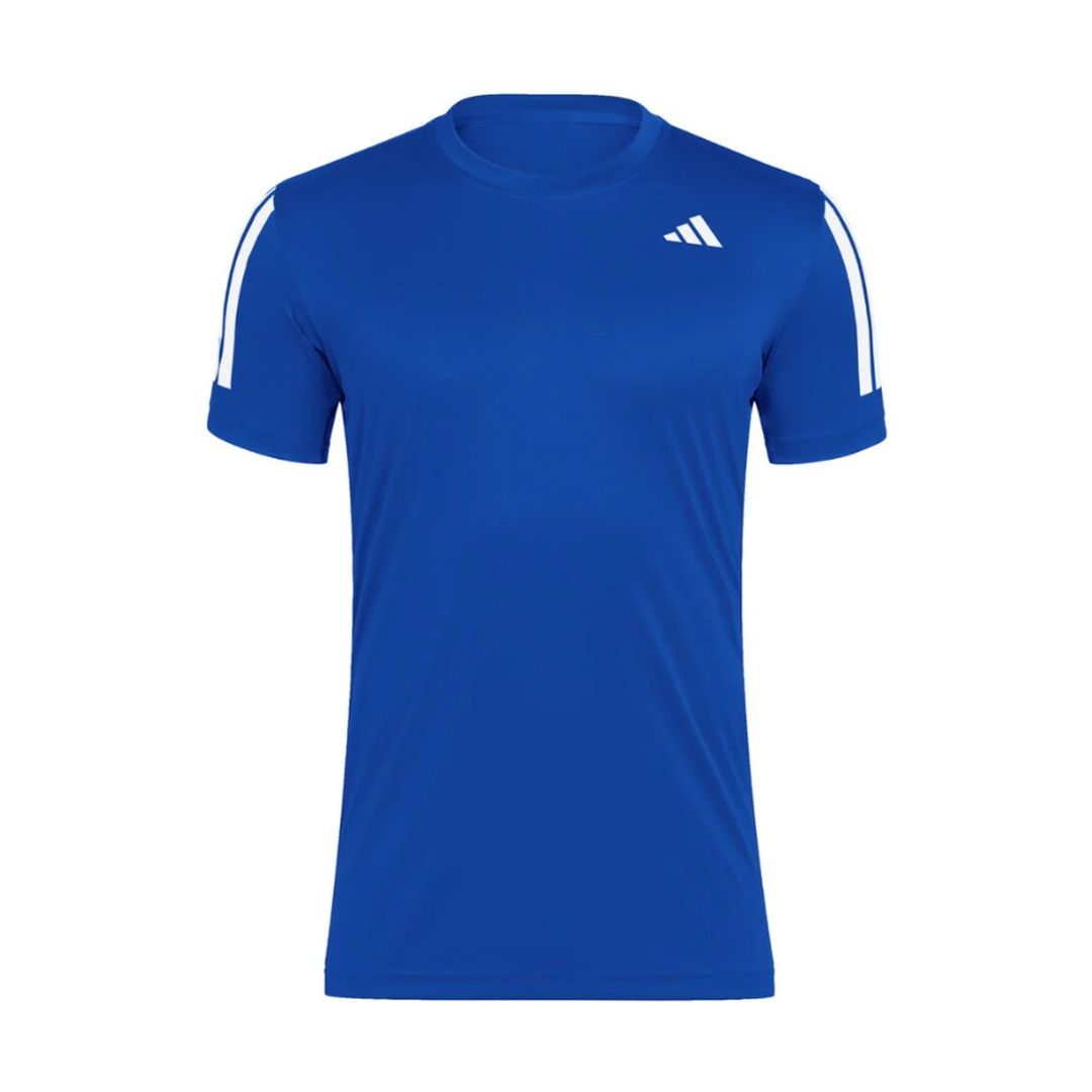 Adidas Club 3 Stripes Tee Royal