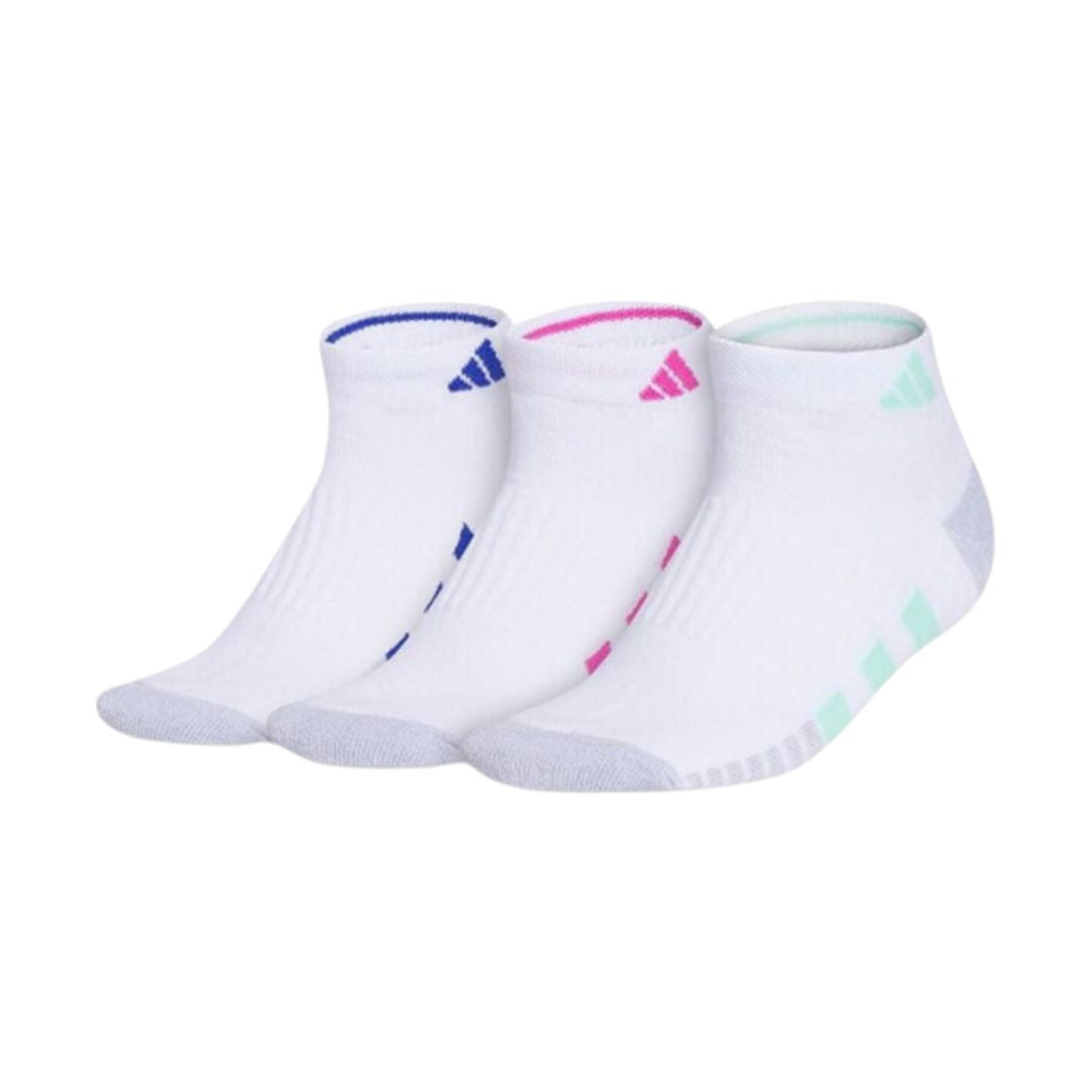 Adidas Women's Cushioned 3.0 3-Pack Low Cut Colors