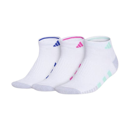 Adidas Women's Cushioned 3.0 3-Pack Low Cut Colors