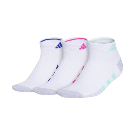 Adidas Women's Cushioned 3.0 3-Pack Low Cut Colors