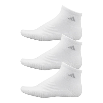 Adidas Women's Cushioned 3.0 3-Pack Quarter M White
