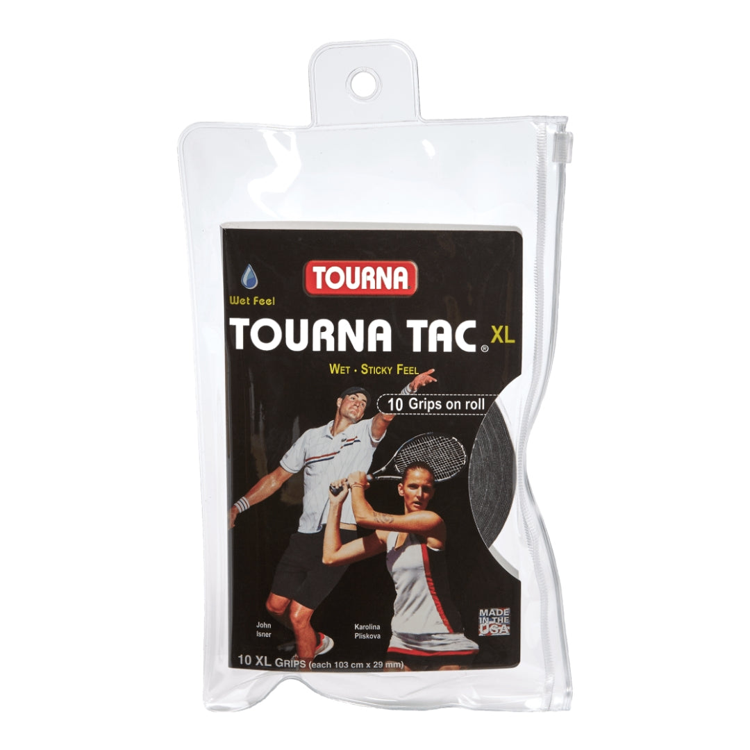 Tourna Tac XL Black x10 grips
