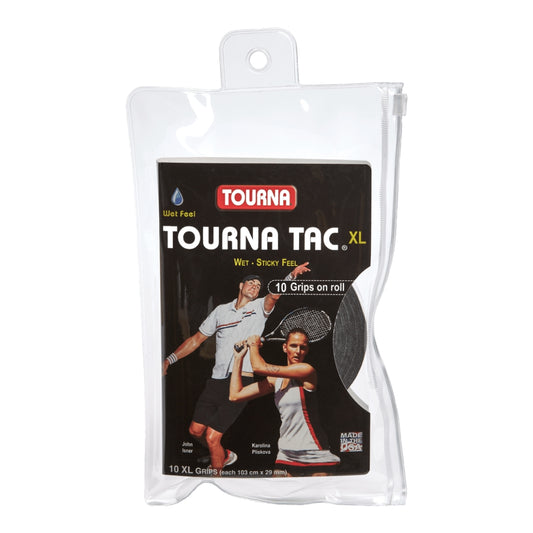 Tourna Tac XL Black x10 grips