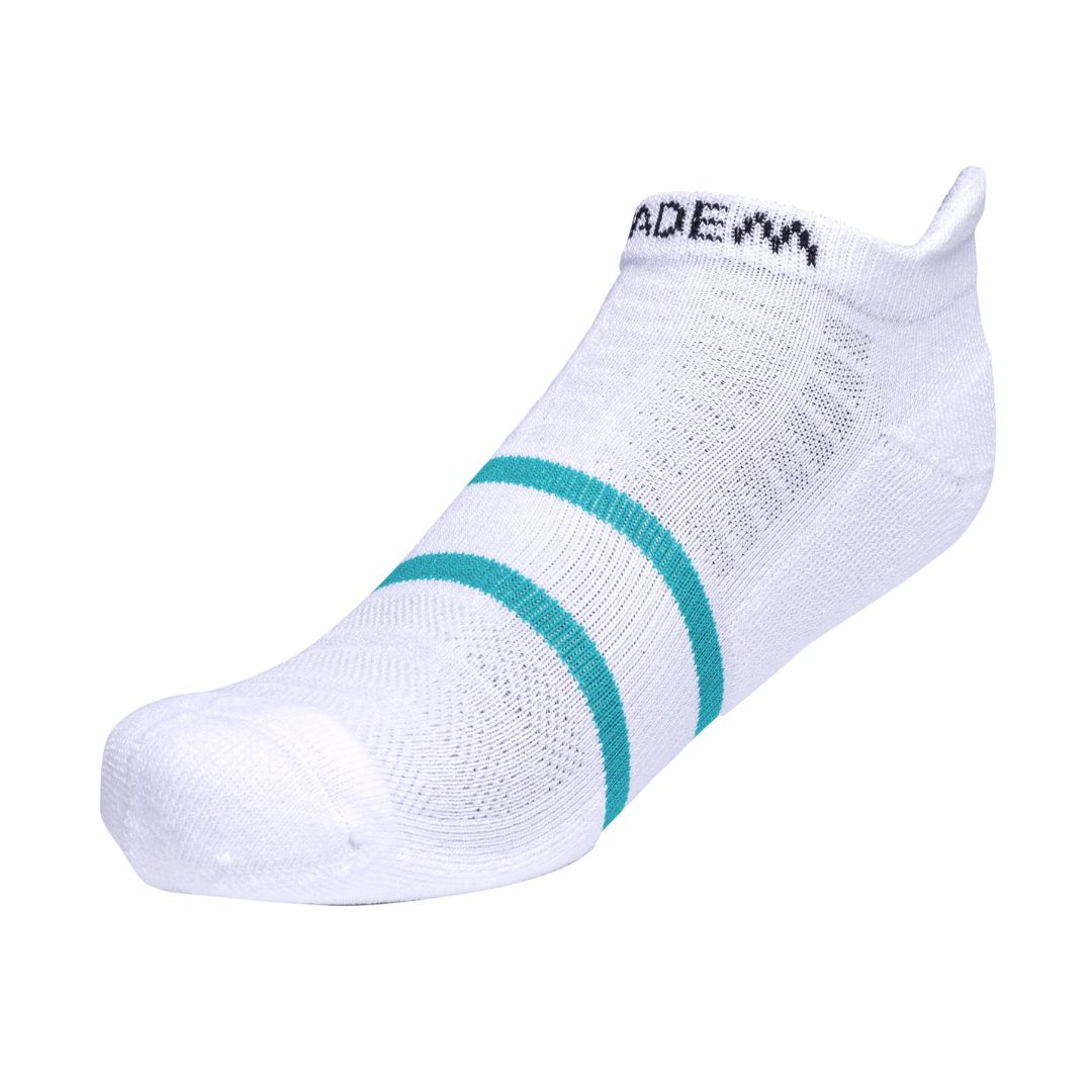 Diadem Ankle Socks White