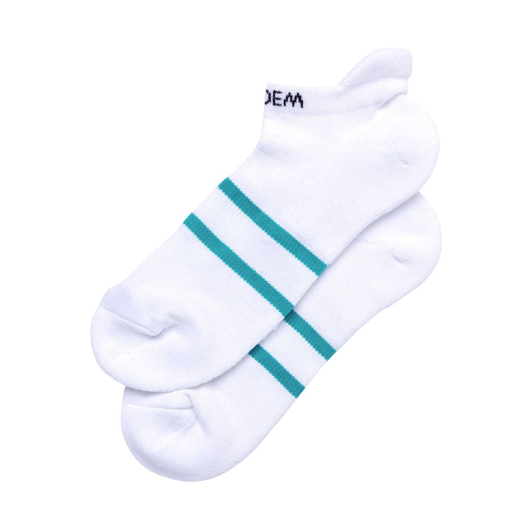 Diadem Ankle Socks White