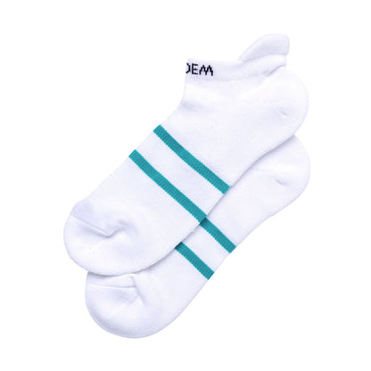Diadem Ankle Socks White