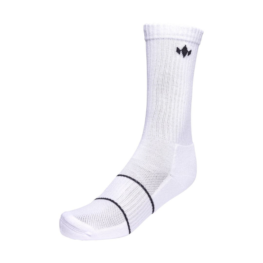 Diadem Crew Socks White