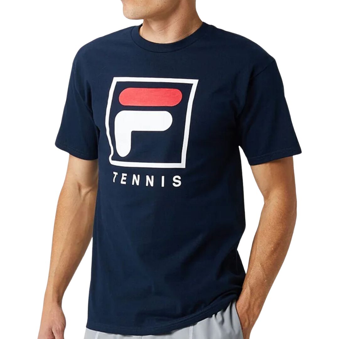 Fila Essentials F-Box Tennis Tee Navy