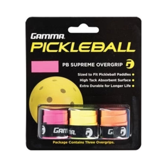 Gamma Pickleball Supreme Overgrip colors