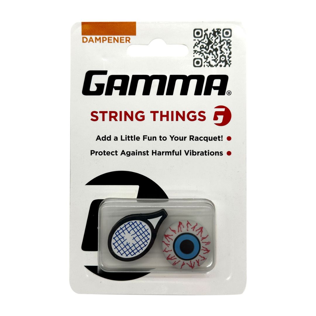 Gamma Antivibradores String Things Racquet/Eye Blue