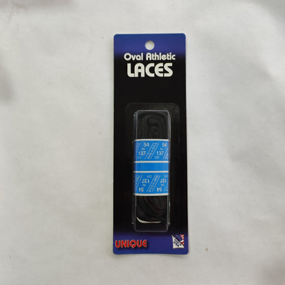 Oval Athletic Laces 54 in | 137 cm Black