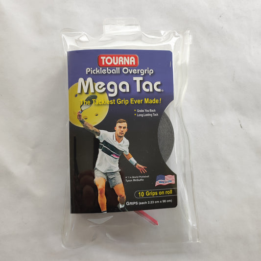 Tourna Mega Tac Pickleball 10-Pack Black