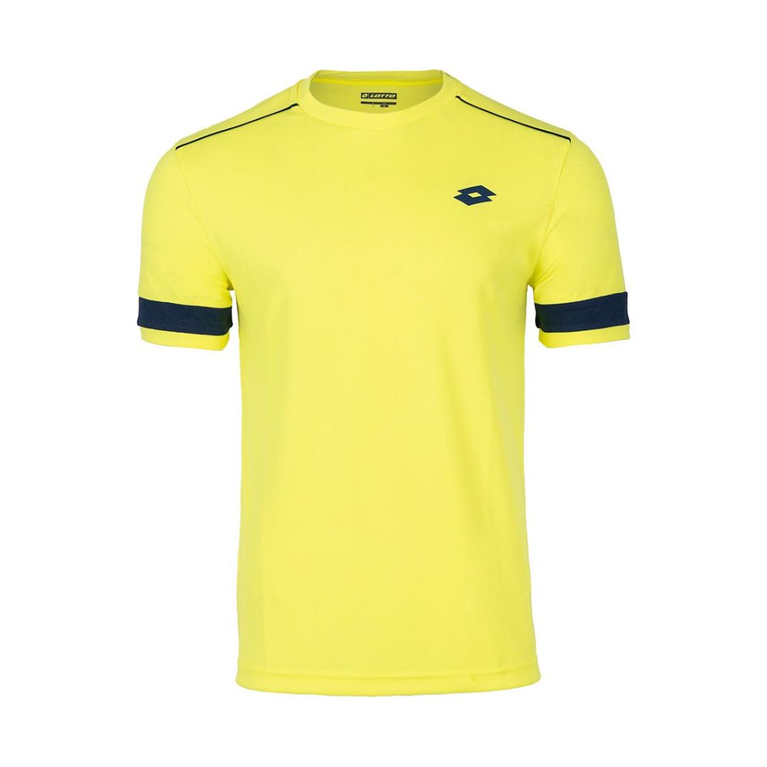 Lotto Superrapida Pickleball V Tee Acid Yellow