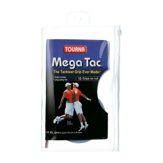 Tourna Mega Tac 10-Pack White