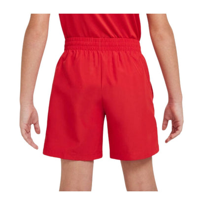 Nike Dri Fit Multi + Boys' Tennis Short Red