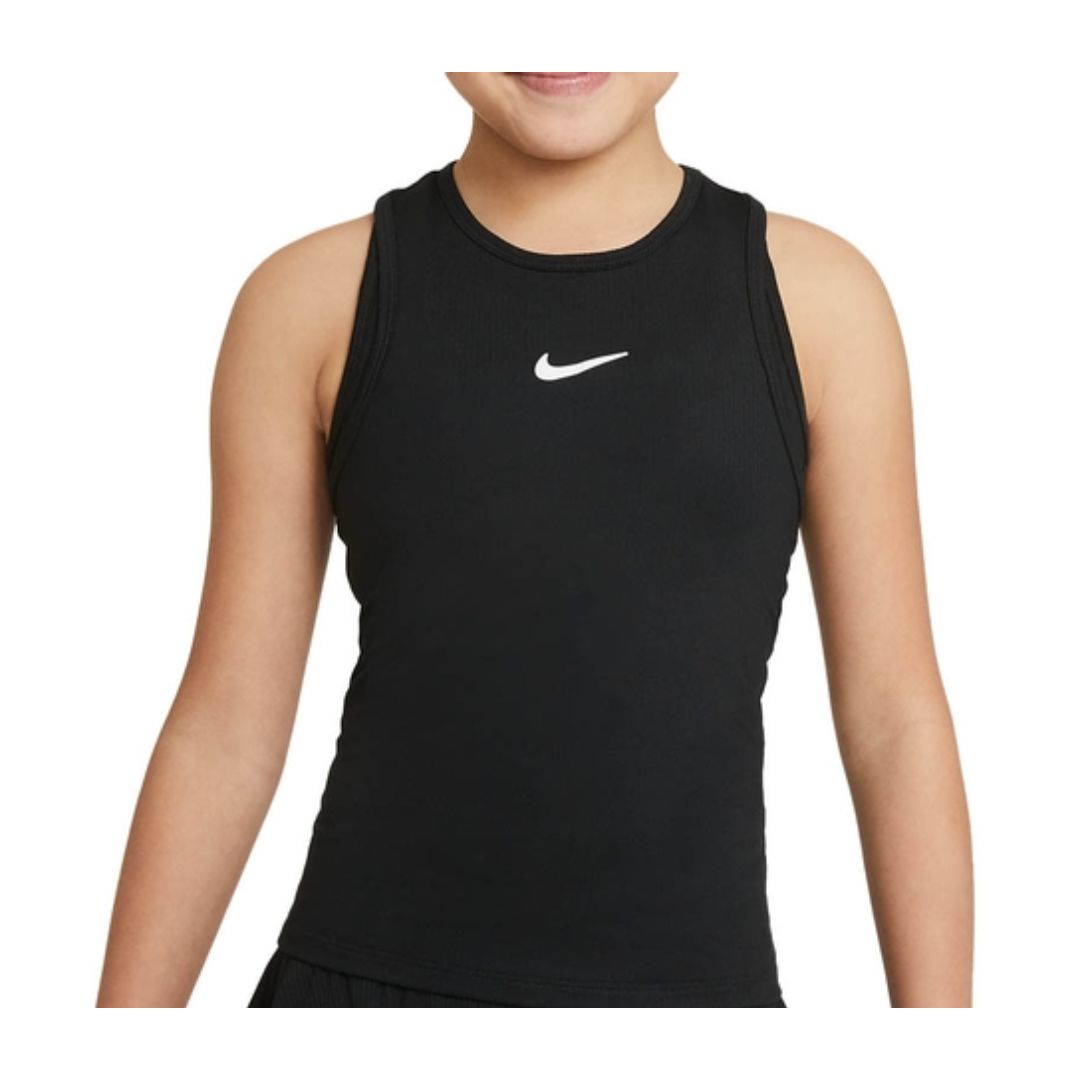 Nike Court Dri-fit Victory Girls Tank Black