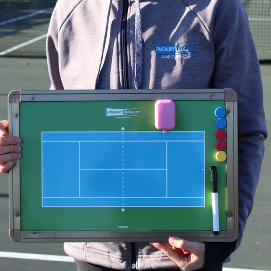 Oncourtoffcourt Magnetic & Dry Erase Coach's Board