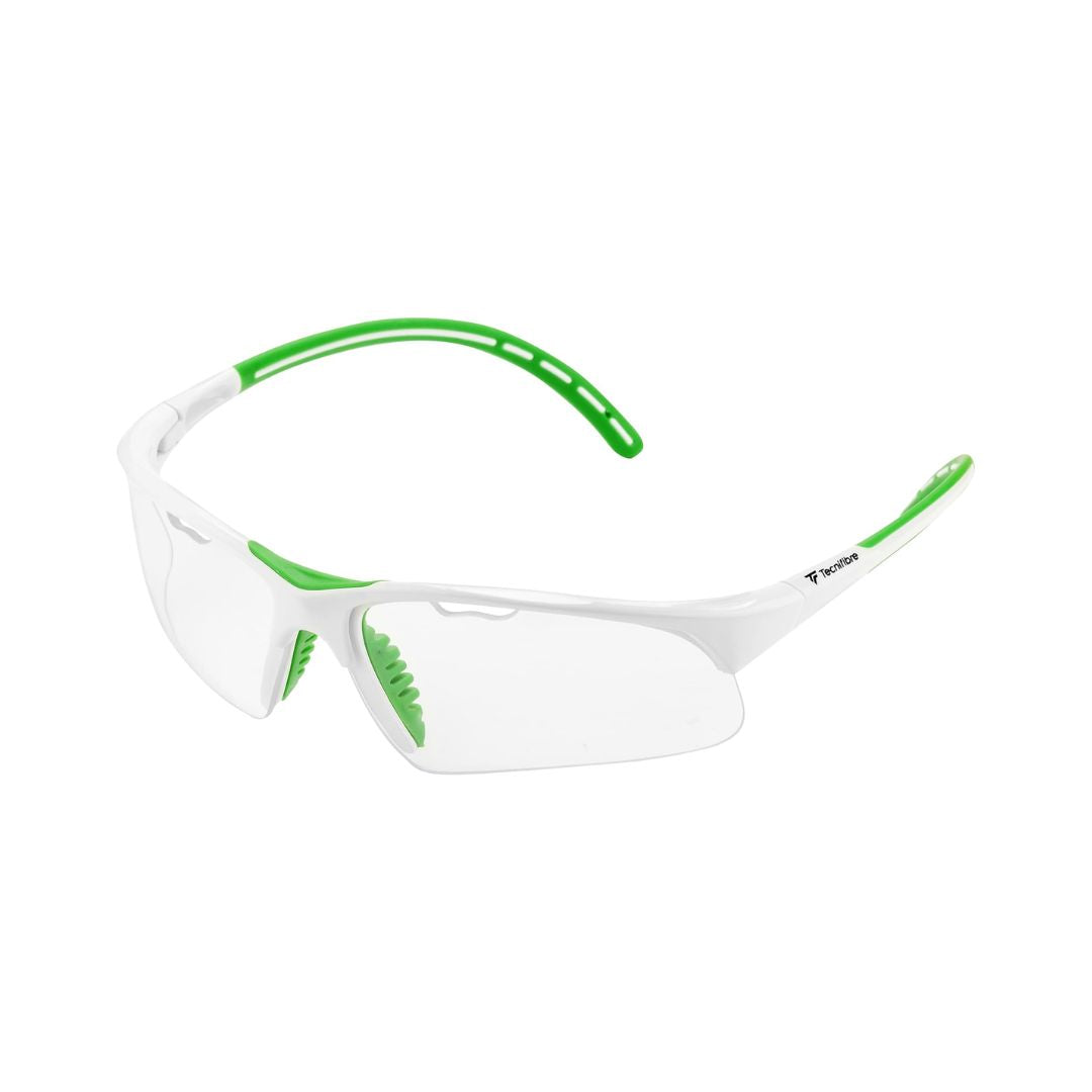 Tecnifibre Squash Eyewear (White/Green)