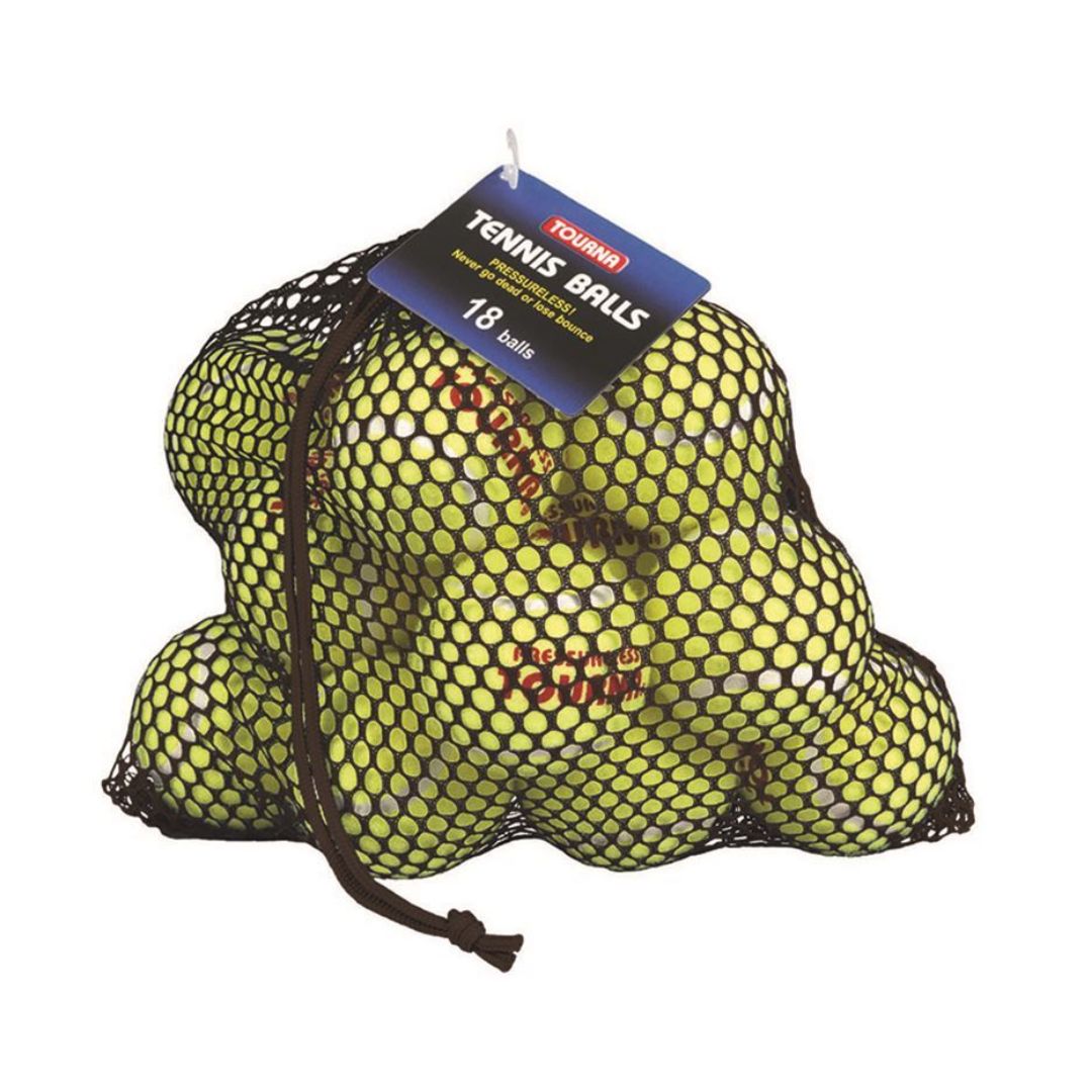 Tennis Practice Tennis Balls Pressureless x18 – Racquet Center
