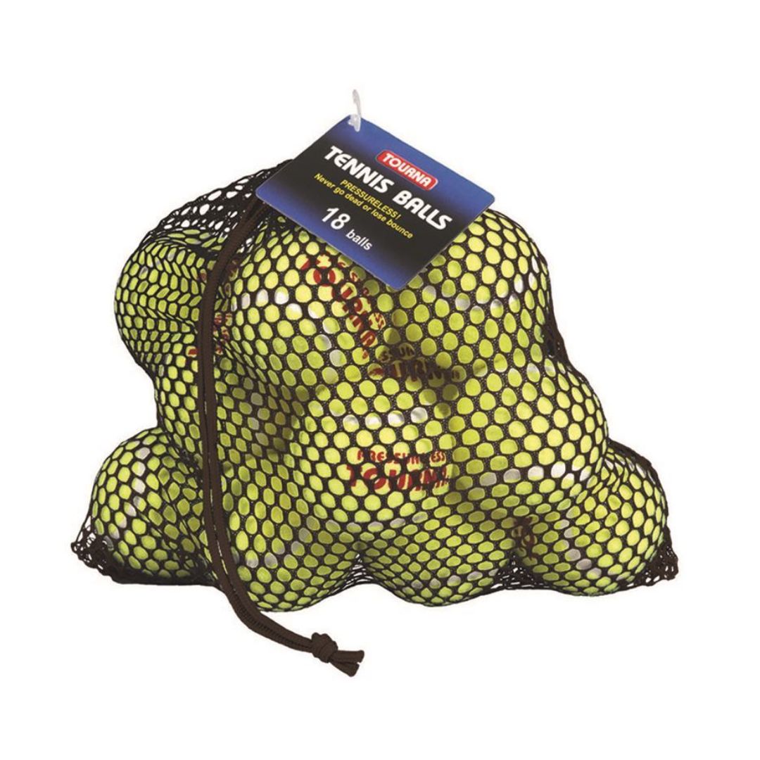 Tennis Practice Tennis Balls Pressureless x18