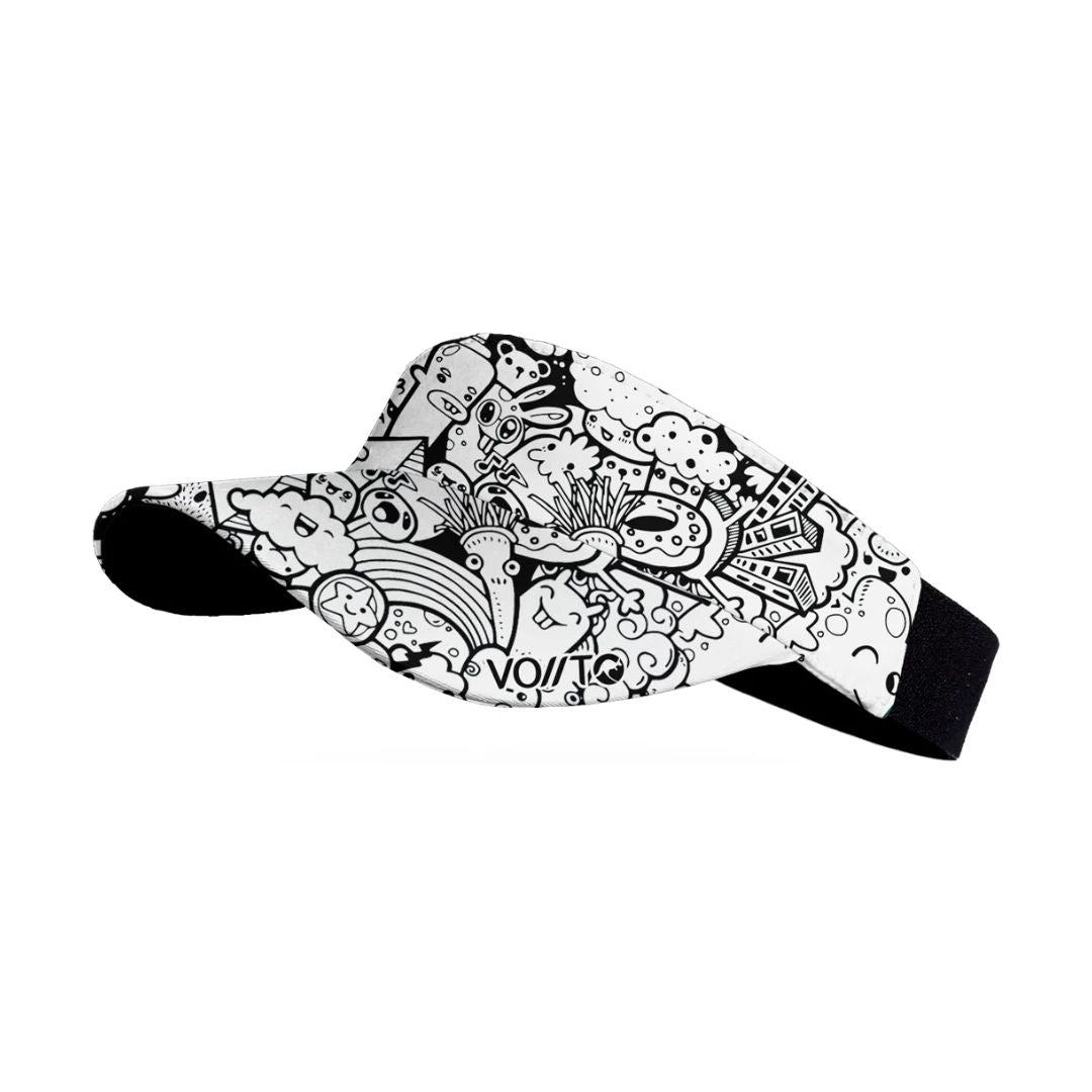 Voiito Visera Comic Blanca