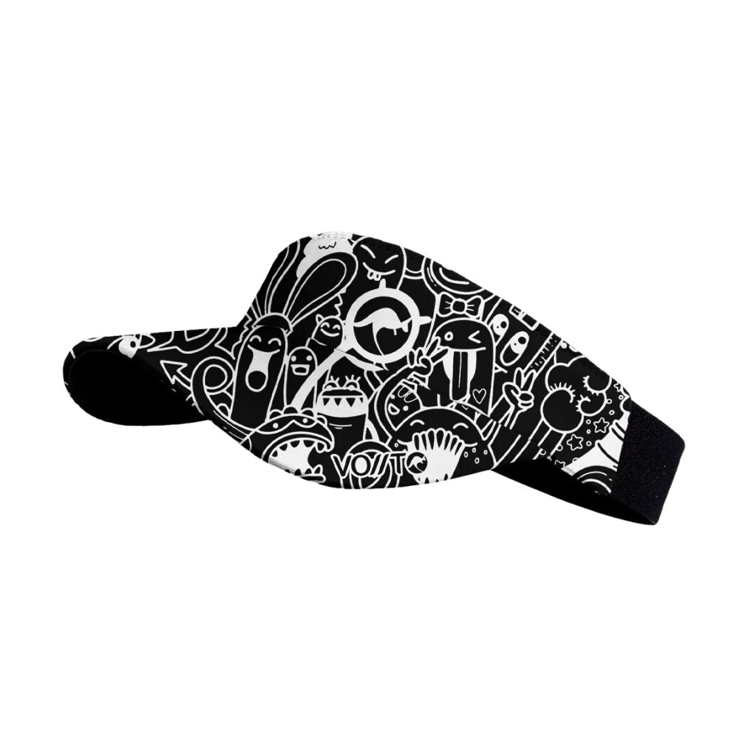 Voiito Visera Comic Negro