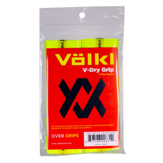 Volkl V Dry Overgrip Yellow x12