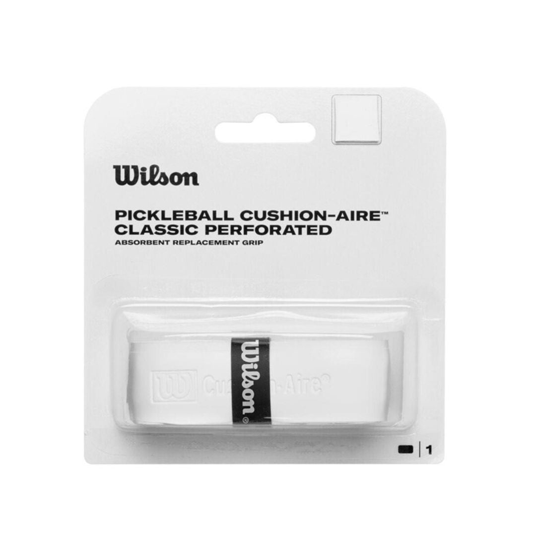 Wilson Pickleball Cushion-Aire Classic Perforated White