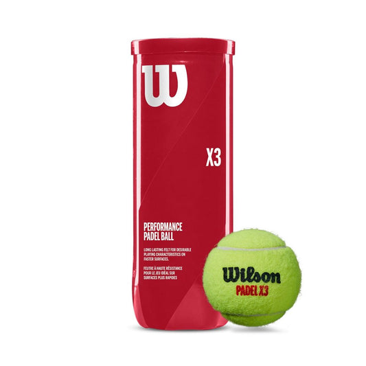 Wilson X3 Padel Balls