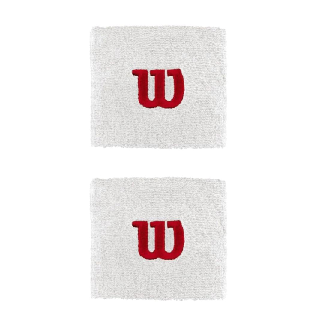 Wilson Wristbands White