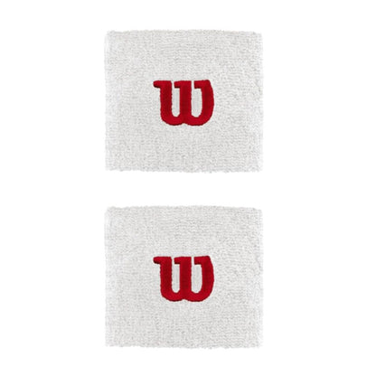 Wilson Wristbands White