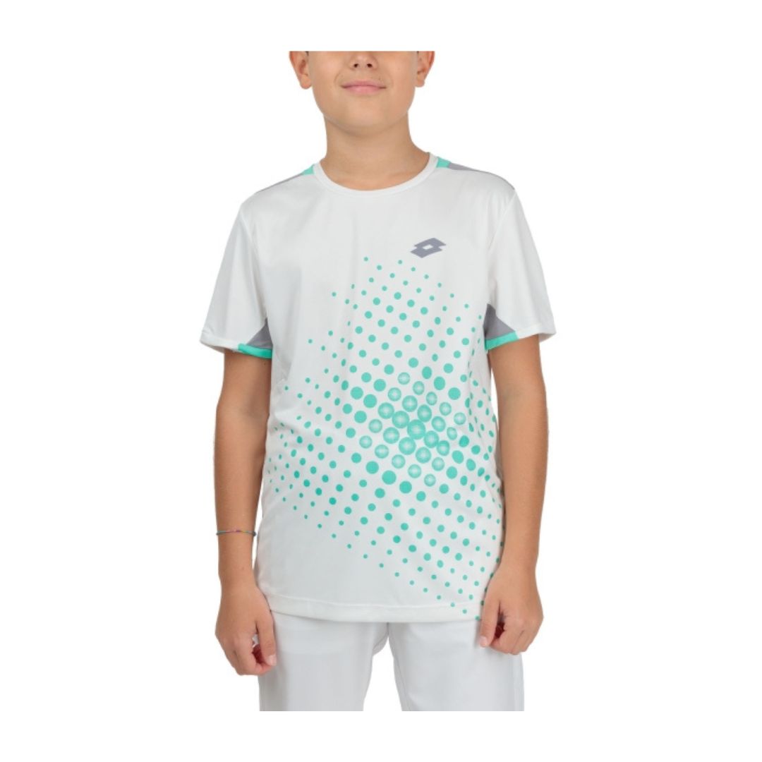 Lotto boys top ten iv tee white