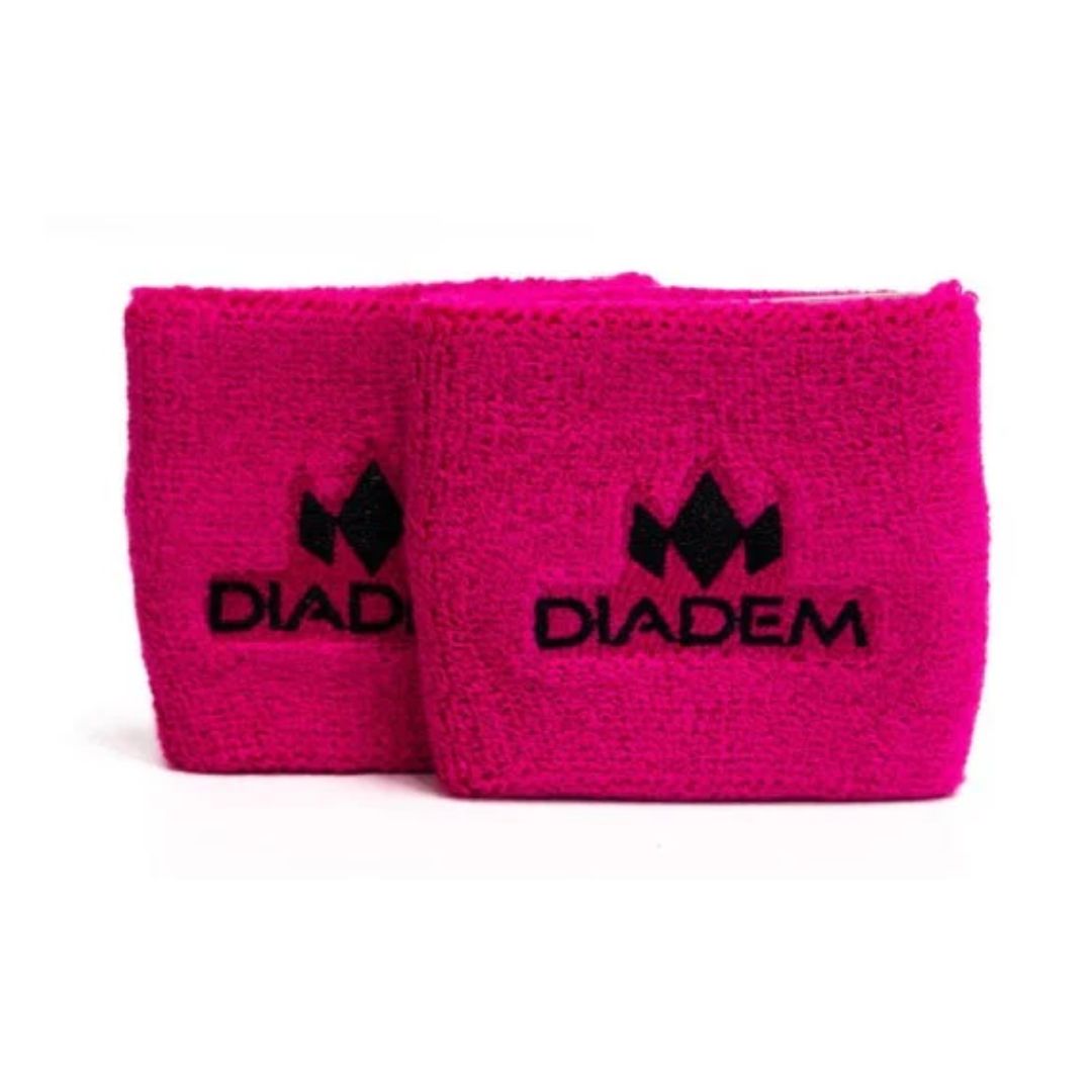 Diadem Wristbands 2.75" Single Wide Pink