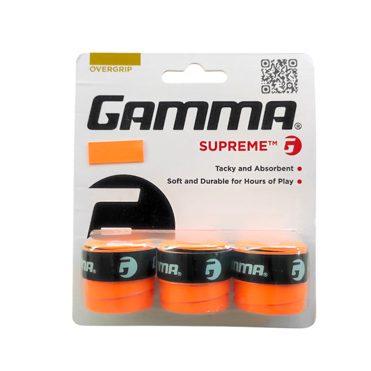 Gamma Supreme overgrip Orange