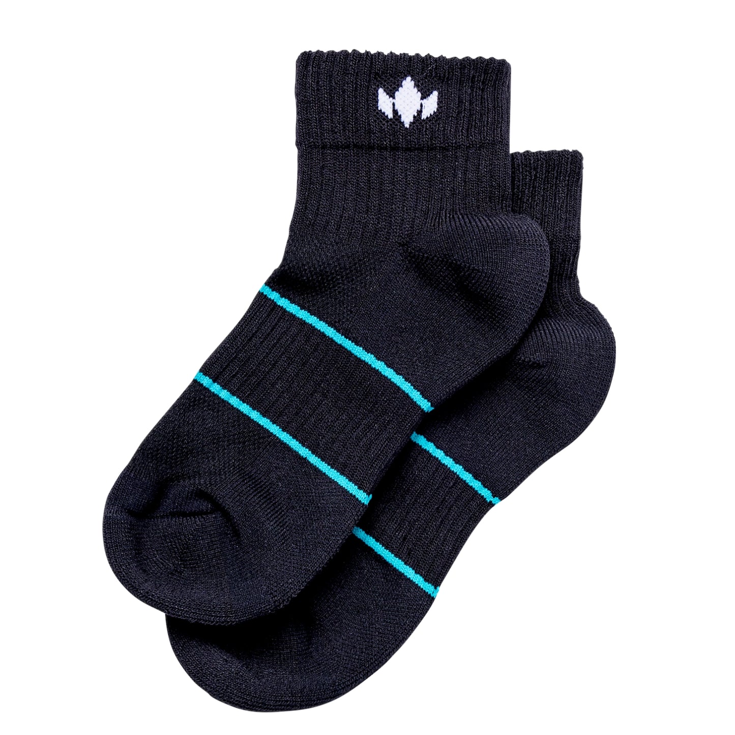 Diadem Quarter Socks Black