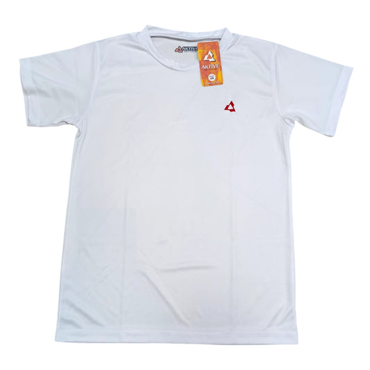 Aktive Franela Clásica Blanca