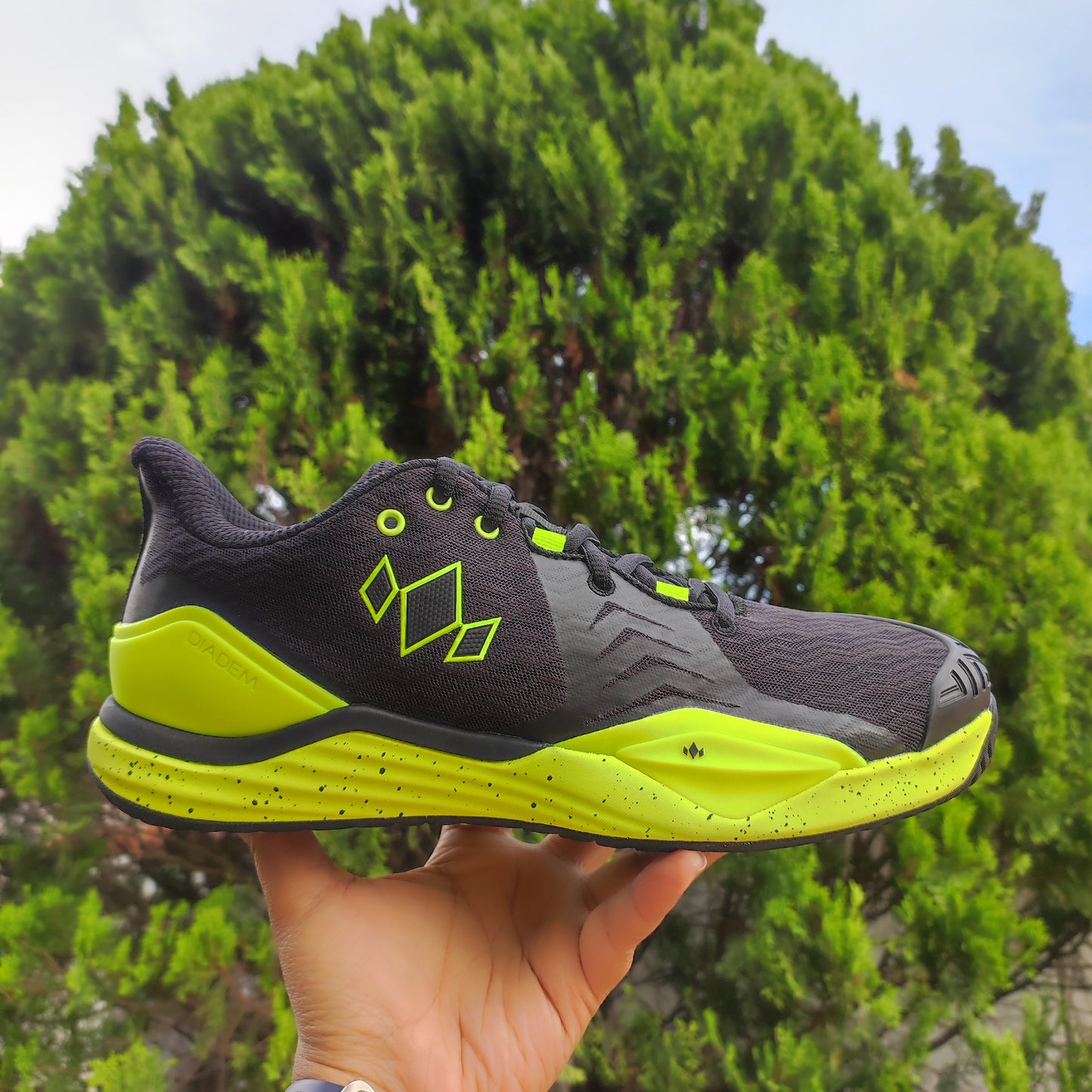 Diadem Court Burst Men Black/Yellow
